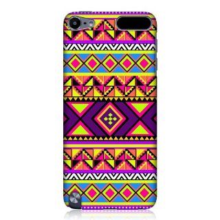 Head Case Designs Neon Aztec Preppy Neon Aztec Hard Back Case Cover For Apple iPod Touch 5G 5th Gen : MP3 Players & Accessories