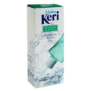 Alpha Keri Moisture Rich Oil for Shower & Bath 16 fl oz (473.2 ml) : Alpha Keri Lotion Oil : Beauty