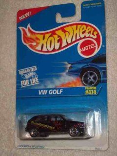#474 VW Golf 5 Spoke Wheels Fahrvergnugen Tampo Collectible Collector Car Mattel Hot Wheels: Toys & Games