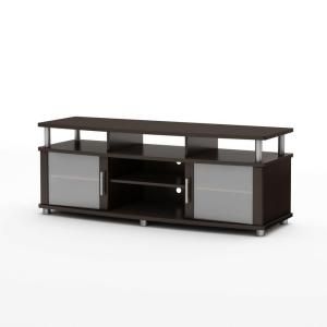 South Shore Furniture City Life TV Stand in Chocolate 4219677