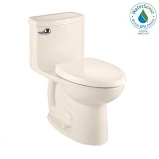 American Standard Compact Cadet 3 FloWise 1 piece 1.28 GPF Elongated Toilet in Linen 2403.128.222