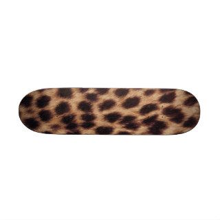 Cheetah Print Skateboard
