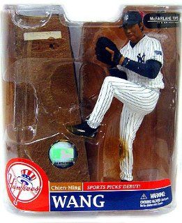 Chien Ming Wang, New York Yankees McFarlane Toys MLB Sports Picks Exclusive Series 20 Action Figure Toys & Games
