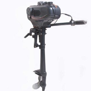 Sanven Boat Engine Outboard Motor Water Cooling Two stroke 3.5hp Inflatable Fishing Boat : Sports & Outdoors
