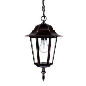 Acclaim Lighting Camelot Collection 1 Light Outdoor Architectural Bronze Hanging Lantern 6116ABZ