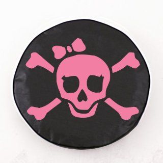 Pink Jolly Roger Girl Tire Covers : Sports Fan Tire And Wheel Covers : Sports & Outdoors