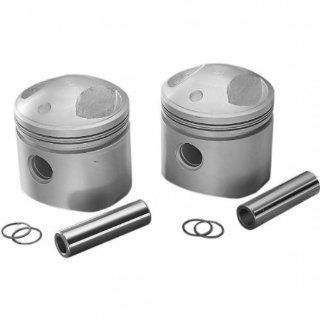 Drag Specialties Piston Kit (80ci., 3.498" Bore)   .040 Oversize, 7.2:1 Low Compression 750734LC BX LB1: Automotive