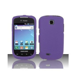 Purple Hard Cover Case for Samsung Dart SGH T499: Cell Phones & Accessories