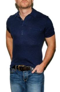 Polo Ralph Lauren Mens Linen Short Sleeve Shirt Blue Navy Small at  Mens Clothing store