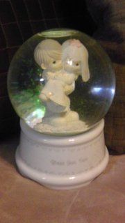 Precious Moments Musical Snowglobe "Through the Eyes of Love" : Snow Globes : Everything Else
