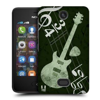 Head Case Designs Guitar Musika Hard Back Case Cover for Nokia Asha 501: Cell Phones & Accessories