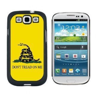 Gadsden Flag Don't Tread On Me   Snap On Hard Protective Case for Samsung Galaxy S3   Black: Cell Phones & Accessories