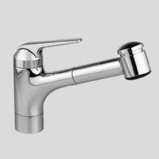 KWC America 10.061.033.102 Domo Pull Out Spray Faucet, White   Touch On Kitchen Sink Faucets  