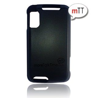 Motorola Atrix / Atrix 4G moreTalkTime TPU Case for Extended Battery (Double matte, black) Cell Phones & Accessories