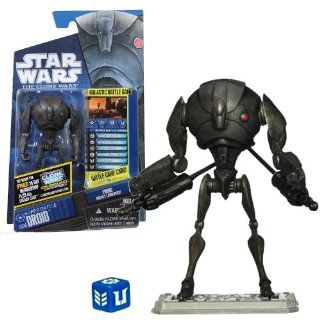 Star Wars The Clone Wars Animated 3 3/4" Super Battle Droid Action Figure: Toys & Games