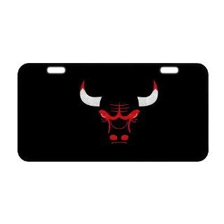 Chicago Bulls Metal License Plate Frame LP 494 : Sports & Outdoors