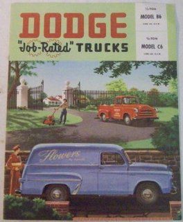 1954 Dodge "Job Rated" C Series Truck Sales Brochure : Everything Else