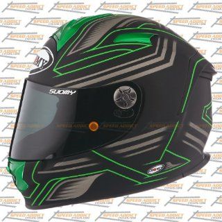 Suomy SR Sport Racing Green Helmet Small: Automotive