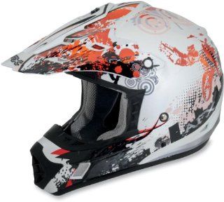 AFX FX 17 Stunt Helmet , Size: XS, Distinct Name: Orange Stunt, Helmet Type: Offroad Helmets, Helmet Category: Offroad, Primary Color: Orange, Gender: Mens/Unisex 0110 2556: Automotive