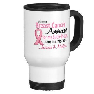 For My Sister In Law Breast Cancer Awareness Mug