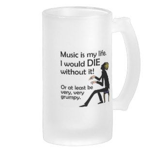 Music is My Life Coffee Mug