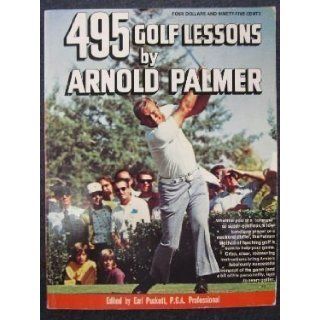 495 golf lessons Arnold Palmer 9780695804022 Books