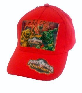 Official Licensed GENUINE Power Rangers MYSTIC FORCE Red Hat Cap w/PVC IMage  Licensed power Rangers Merchandise: Toys & Games