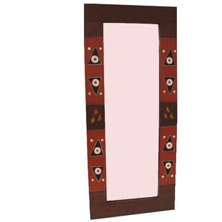 Handmade Adinkra Full length Mirror (Ghana) Mirrors