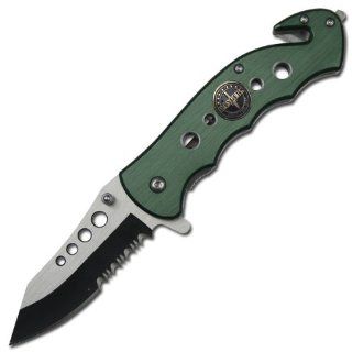 Tac Force TF 498RG Tactical Assisted Opening Folding Knife 4.75 Inch Closed : Tactical Folding Knives : Sports & Outdoors