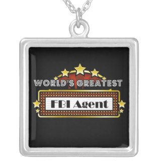 World's Greatest FBI Agent Custom Necklace