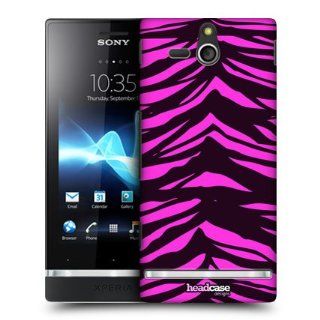Head Case Designs Magenta Tiger Mad Prints Hard Back Case Cover For Sony Xperia U ST25i: Cell Phones & Accessories