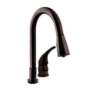 DF NMK503 VB   Pull Down RV Kitchen Faucet with Side Lever  Venetian Bronze Finish For RV's, Motorhomes, 5th Wheels, Travel Trailers, and Towables   Lifetime Warranty Automotive
