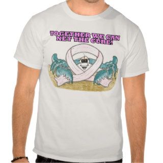 Pink Ribbon Crab Tshirts