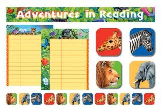 Adventures in Reading Bulletin Board Set (9780768230710): School Specialty Publishing: Books