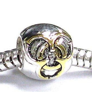 14k gold on .925 Sterling Silver United Friendship LOVE KNOT Bead For European Charm Bracelets   Jewelry Making Charms