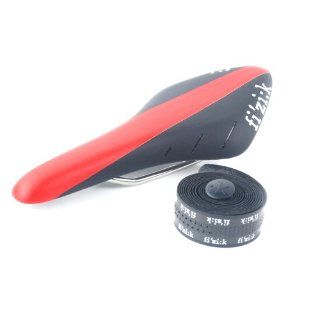 Fi'zi:k Arione R3 BMC Racing Team Saddle + Handlebar Tape Black /Red, One Size : Bike Saddles And Seats : Sports & Outdoors