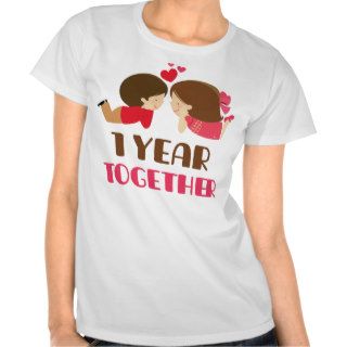 1st Anniversary Gift For Her Tees