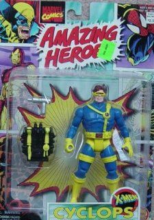 Cyclops X men Action Figure with Light up Optic Blasts   1997 Marvel Comics Amazing Heroes Series: Toys & Games