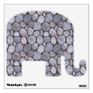 A Bunch of Stones (Pebbles) in the Dirt   Gray Room Decal