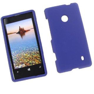 Nokia 520/ 521 (Lumia) Purple Rubber Protective Case: Cell Phones & Accessories