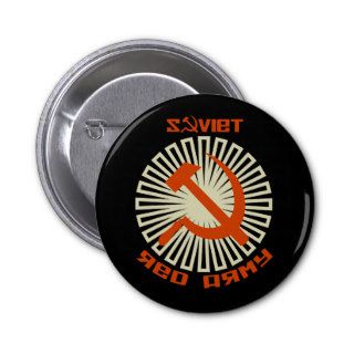 Soviet Red Army Hammer & Sickle 2 Buttons