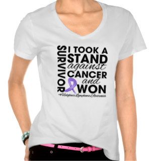 I Took a Stand Against Hodgkin's Lymphoma Cancer Tshirt