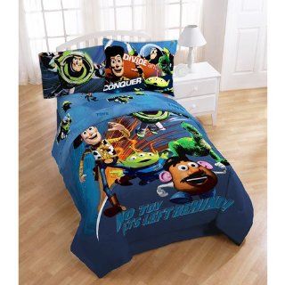 Disney Toy Story Comforter Twin / Full Size Bed Cover ~ 1 Piece Bedding   Childrens Comforters