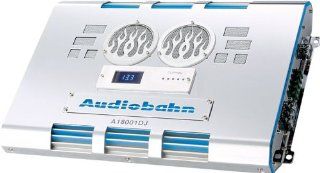 Audiobahn A18001DJ 2500W Single Channel Class D Monoblock Car Amplifier : Vehicle Mono Subwoofer Amplifiers : Car Electronics