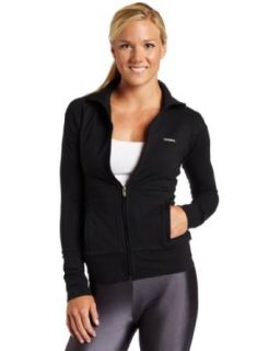 Reebok Women's Cotton Knit Athletic Basics Jacket  Athletic Tracksuits  Clothing