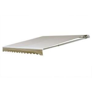 NuImage Awnings 16 ft. 7000 Series Manual Retractable Awning (122 in. Projection) in Beige/Bisque 70X5192463302A