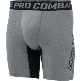 NIKE Mens Pro Combat Core Plus 6 Compression Shorts   Size: Small, Carbon