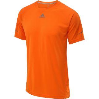 adidas Mens Sequencials Short Sleeve Running T Shirt   Size: 2xl, Solar Zest