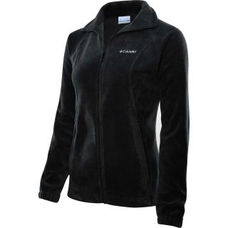 COLUMBIA Womens Benton Springs Full Zip Fleece Jacket   Size: Large, Black