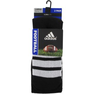 adidas Rivalry Football Socks   Size: Medium, Black/white (5124594)